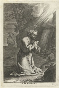 H. Franciscus van Assisi in gebed