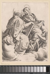 H. Johannes en een kerkvader