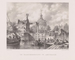 Haarlemmersluis in Amsterdam