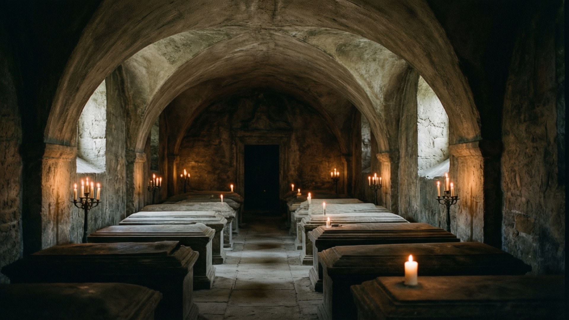 Habsburg Crypt Silence by Wallpapers.art Studio