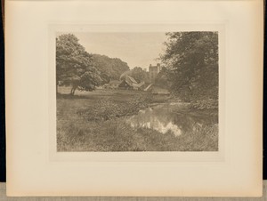 Haddon Hall and Homestead, from the River