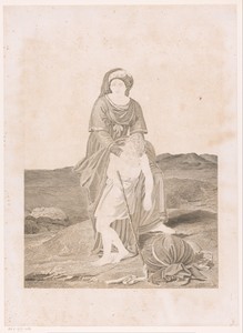 Hagar en Ishmael in de woestijn