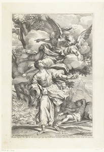 Hagar en Ismaël in de wildernis