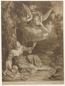 Hagar en Ismaël in de wildernis