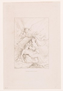 Hagar en Ismaël in de woestijn