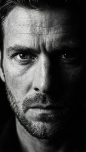 Half Shadow Portrait