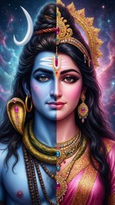 Half Shiva Half Shakti