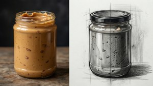 Half Sketch Half Real