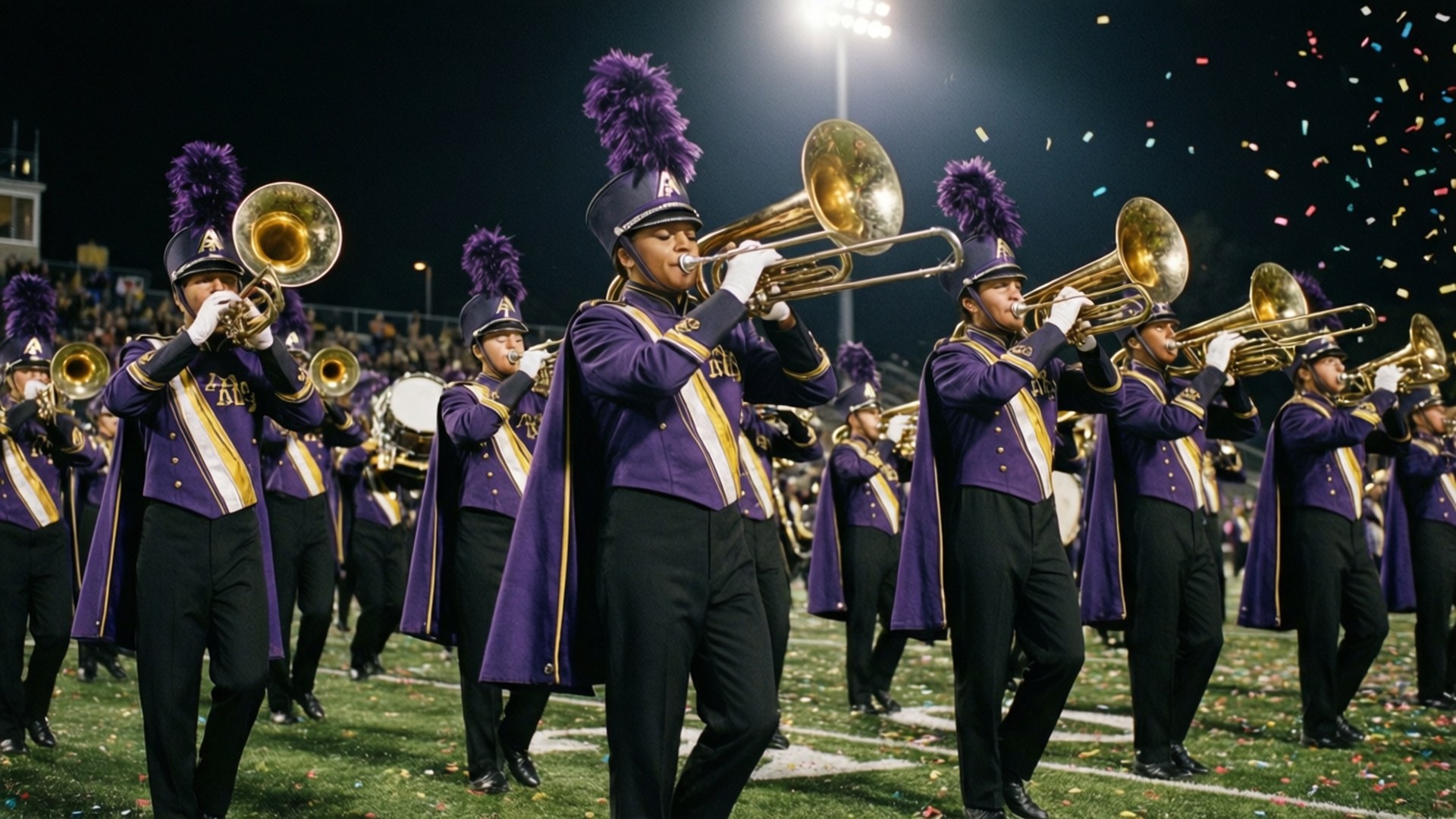 Halftime Band Performance by Wallpapers.art Studio