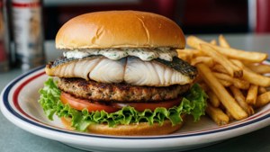 Halibut Burger