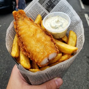 Halibut Fish and Chips