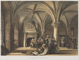 Hall, Bolsover Castle, Derbyshire