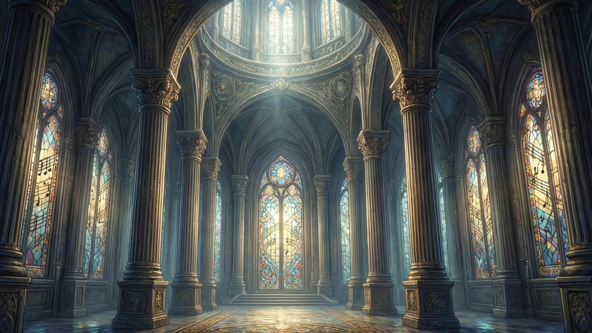 Hall of Song by Wallpapers.art Studio
