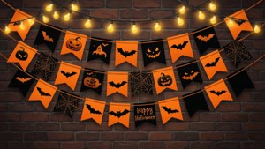 Halloween Banner Decor