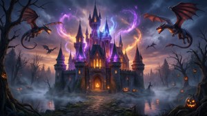 Halloween Fantasy Castle