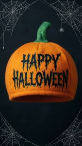 Halloween Quote Hat