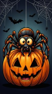 Halloween Spider Pumpkin