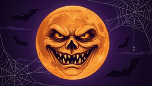 Halloween Spooky Moon