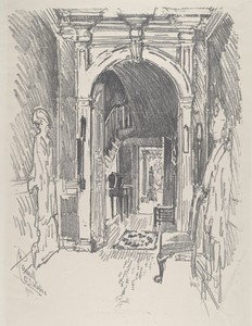 Hallway at Dr. Wister's