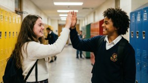 Hallway High-Five