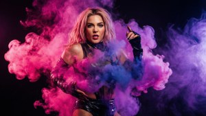 Halsey Colorful Smoke