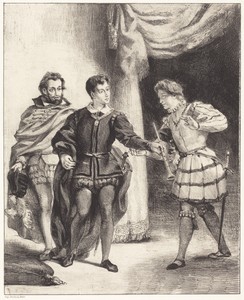 Hamlet and Guildenstern (Act III, Scene II)