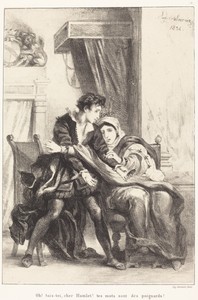 Hamlet and the Queen (Act III, Scene IV)