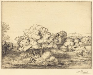 Hamlet near the Lake (Le hameau pres du lac)