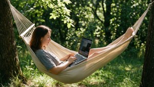 Hammock MacBook Retreat