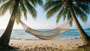 Hammock on the Beach