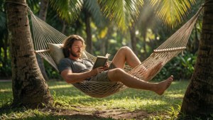 Hammock Reading Escape