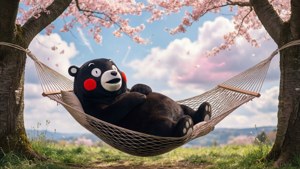 Hammock Relaxation Kumamon
