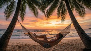 Hammock Sunset Bliss