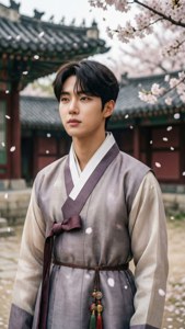 Hanbok in Bloom