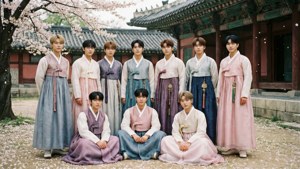 Hanbok in Palace