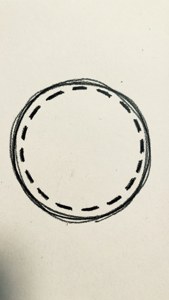 Hand-Drawn Dashed