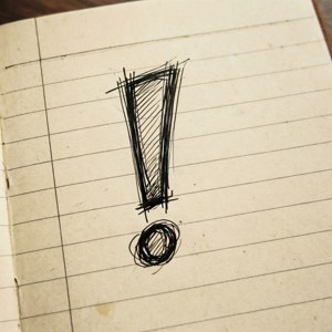 Hand-Drawn Exclamation
