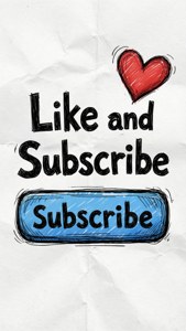 Hand Drawn Like Subscribe