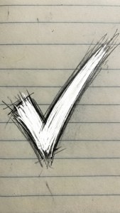 Hand-Drawn Sketch Check