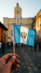 Hand Holding Flag