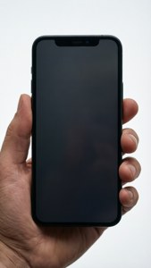Hand Holding iPhone