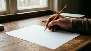 Hand Writing on Paper