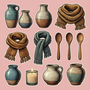 Handcrafted Pattern Grid
