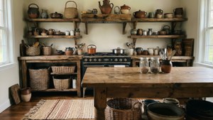 Handcrafted Rustic Kitchen