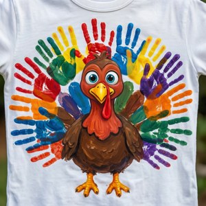 Handprint Turkey Art