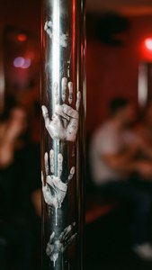 Handprints on Chrome