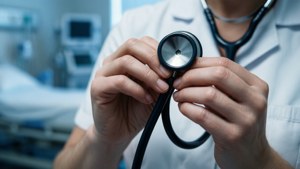 Hands and Stethoscope