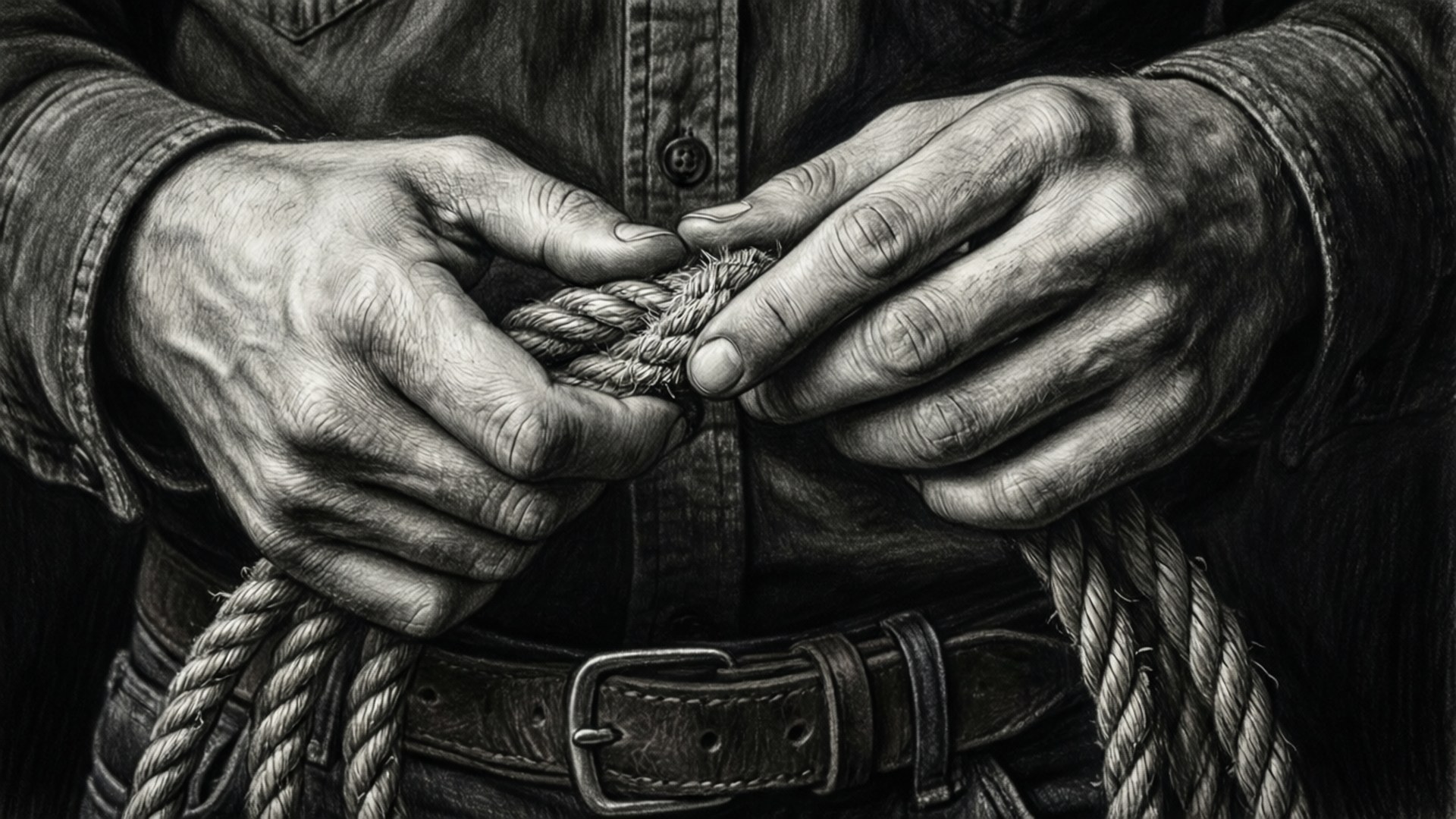 Hands at Work by Wallpapers.art Studio