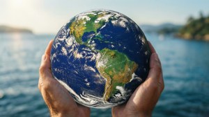 Hands Holding Earth