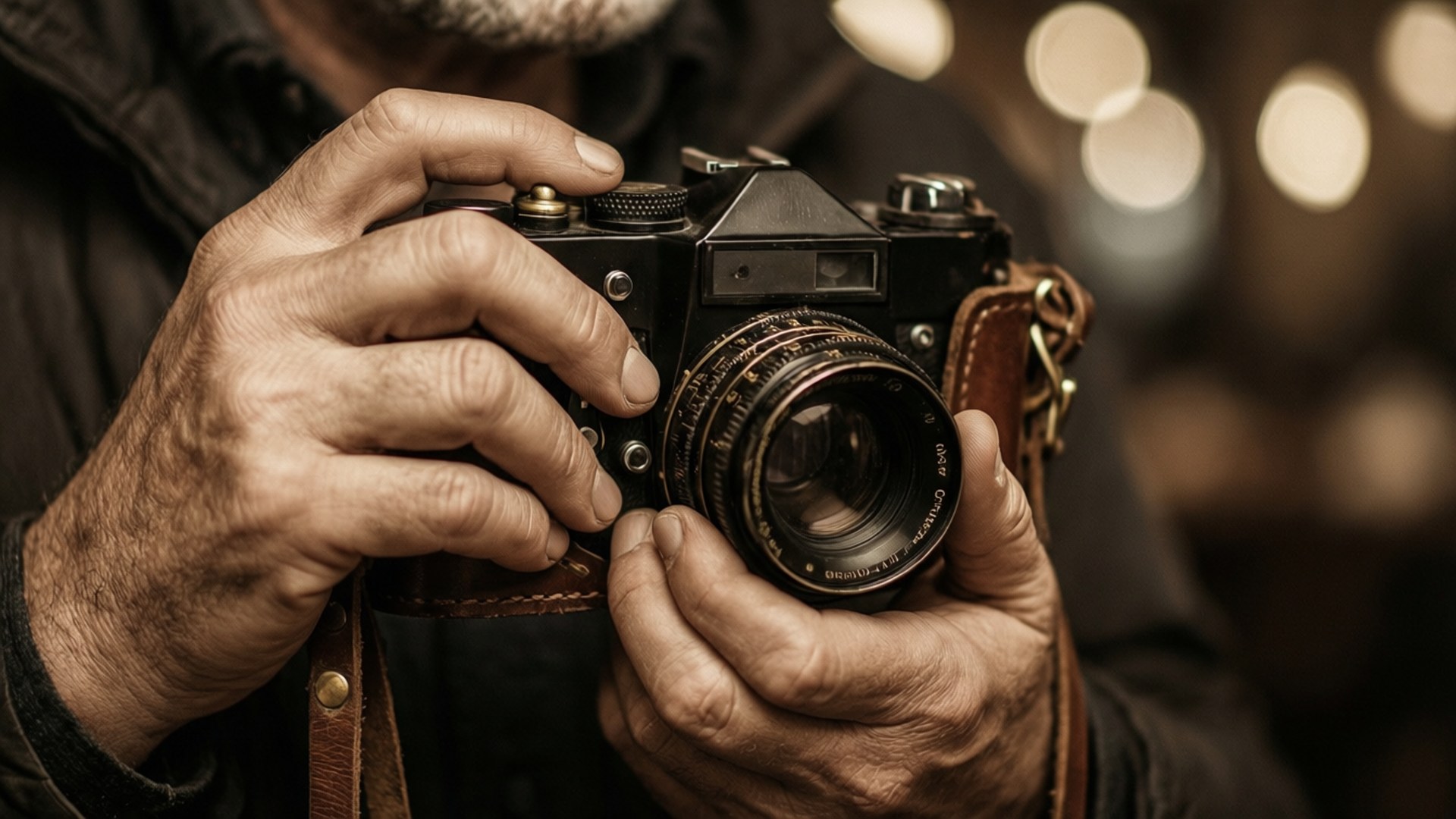 Hands on the Camera by Wallpapers.art Studio